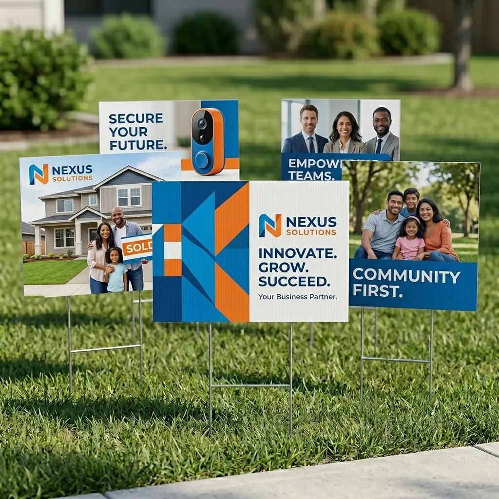 Corrugated Plastic Signs